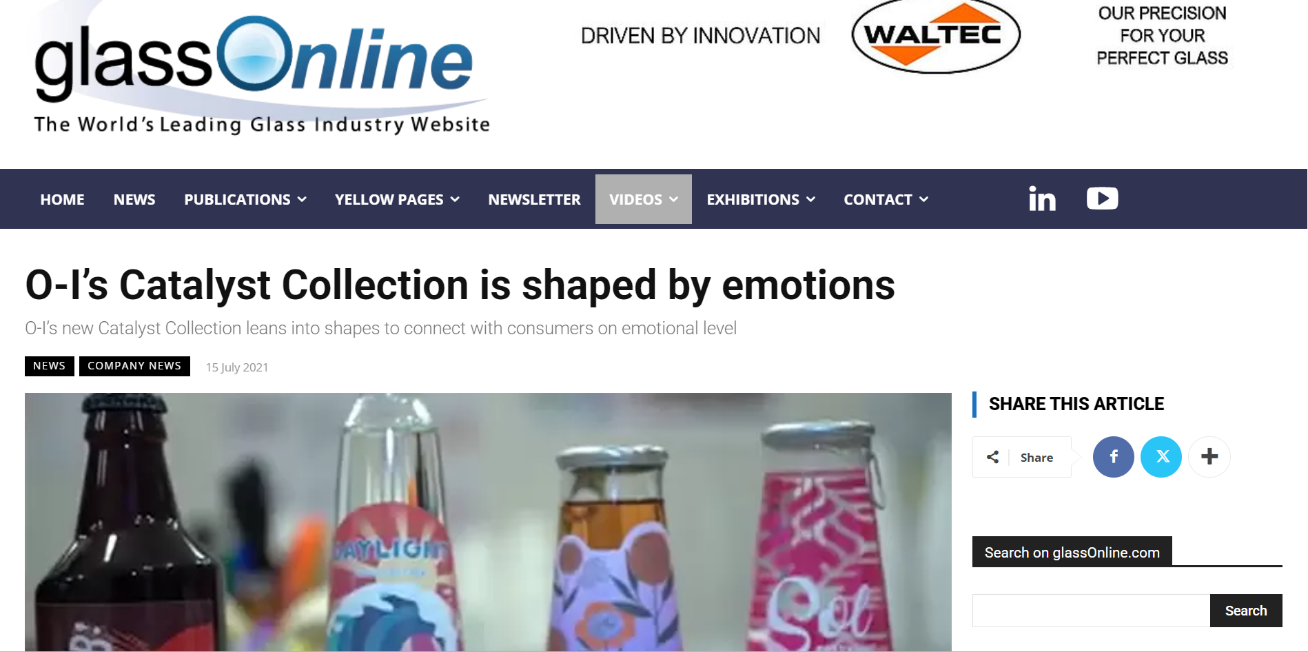 glass online