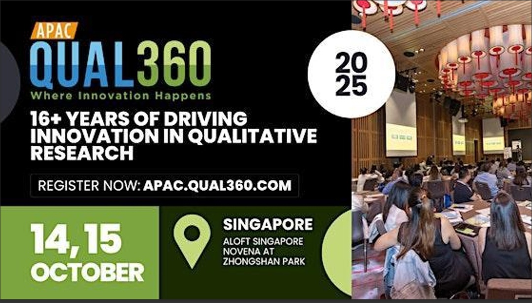 QUAL360 APAC, Singapore — with Sandrine Ambrosi, Canderel Brand Manager